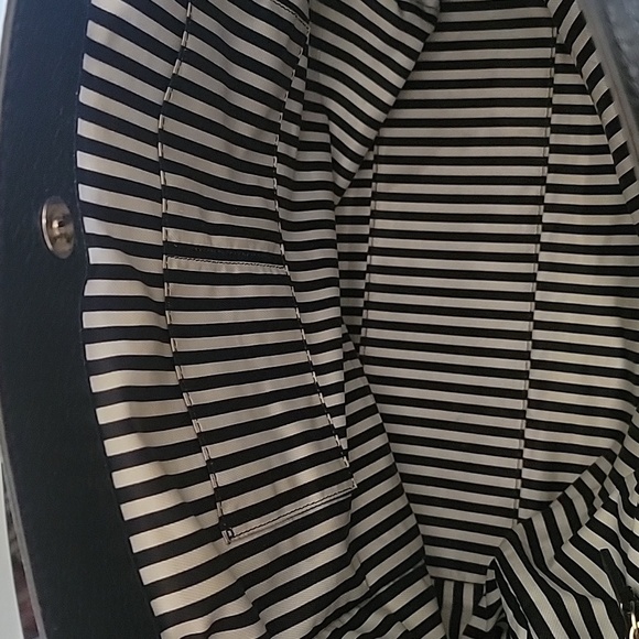 kate spade Southport Avenue Odin Leather Tote,  Black with Gold Plated Hardware - Picture 8 of 14